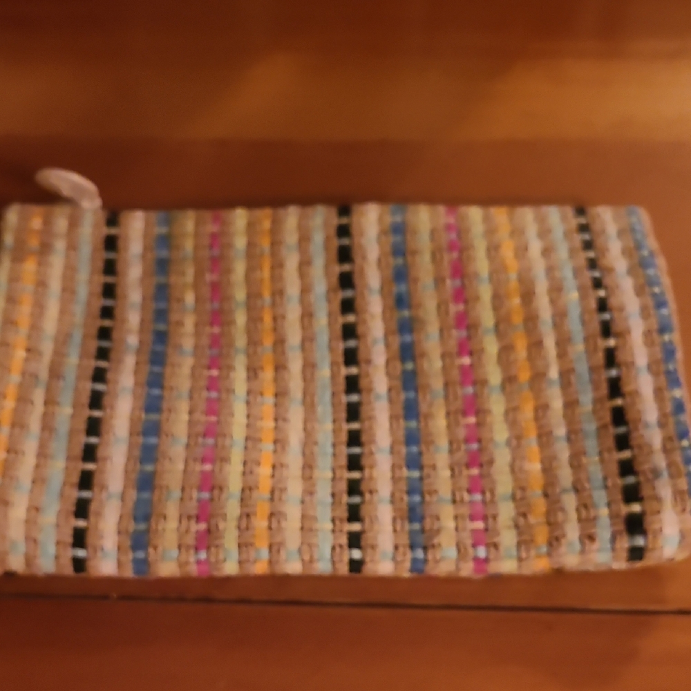 ipsy Multicolor Woven Clutch
